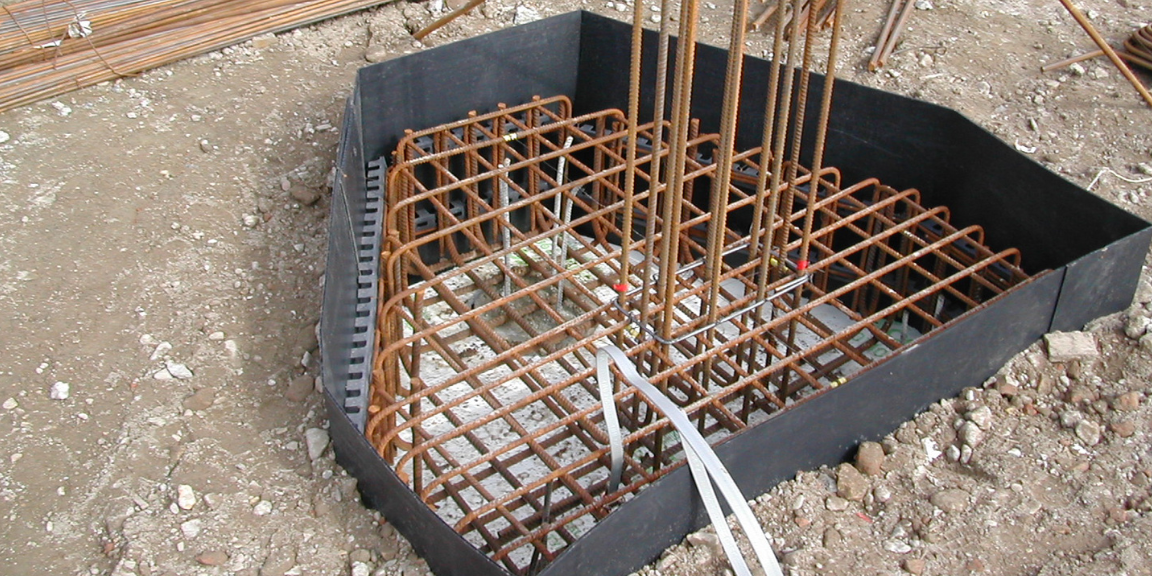 Permanent Formwork for Ground Beams & Pile Caps